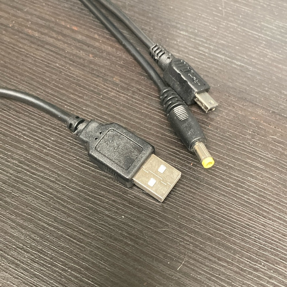 Sony PSP Black Power and data Cable